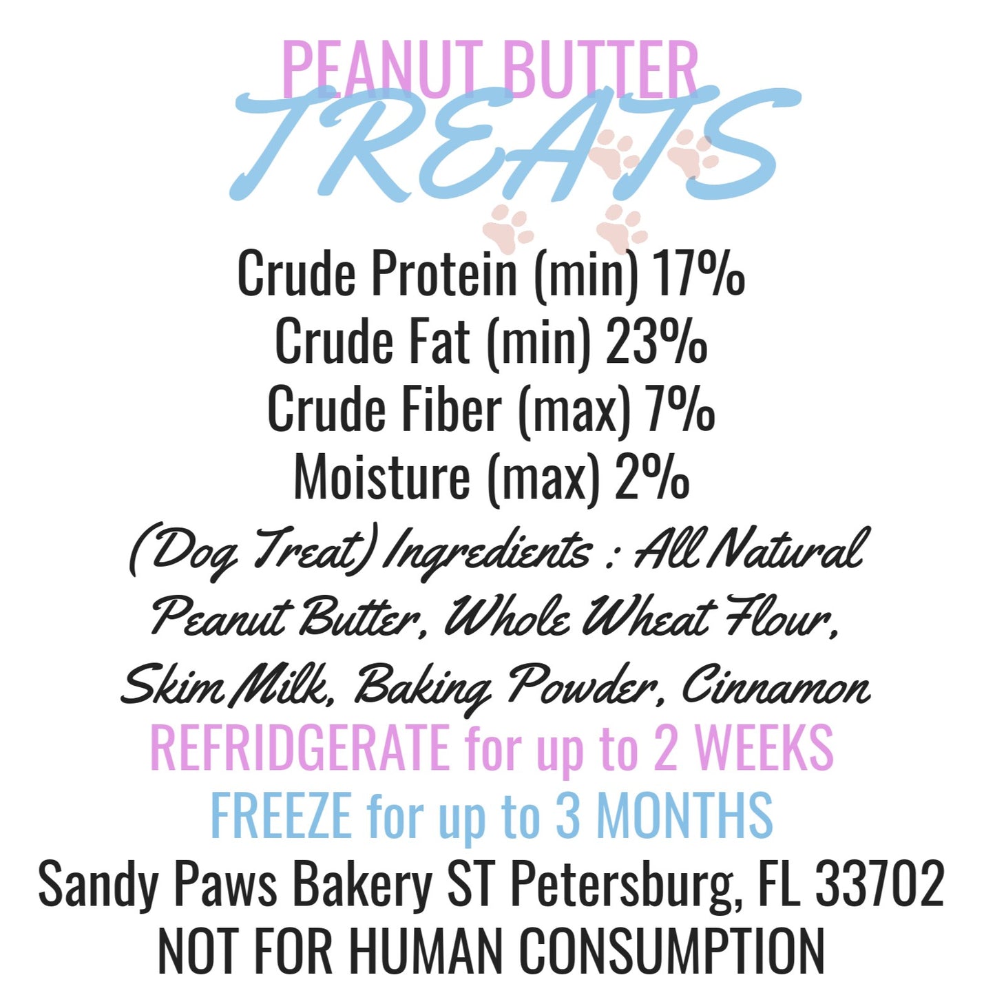 Peanut Butter Dog Treats